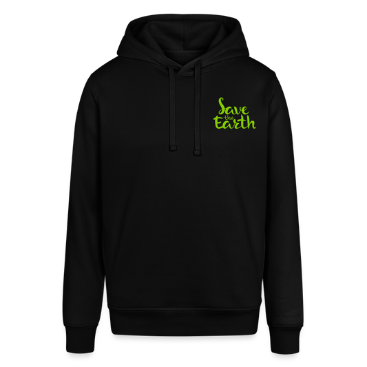 Unisex Organic Idyo Hoodie "Save the earth" - black