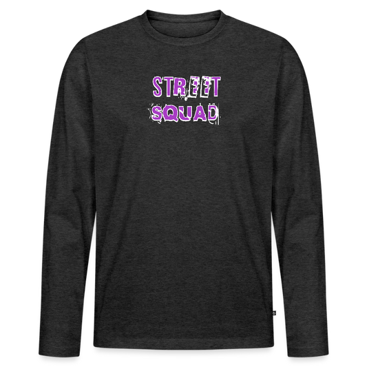 Men's  Idyo Longsleeve Shirt "Street squad" - heather anthracite