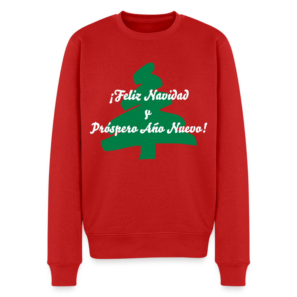 Men’s Idyo Sweatshirt "¡Feliz Navidad y Próspero Año Nuevo! - red
