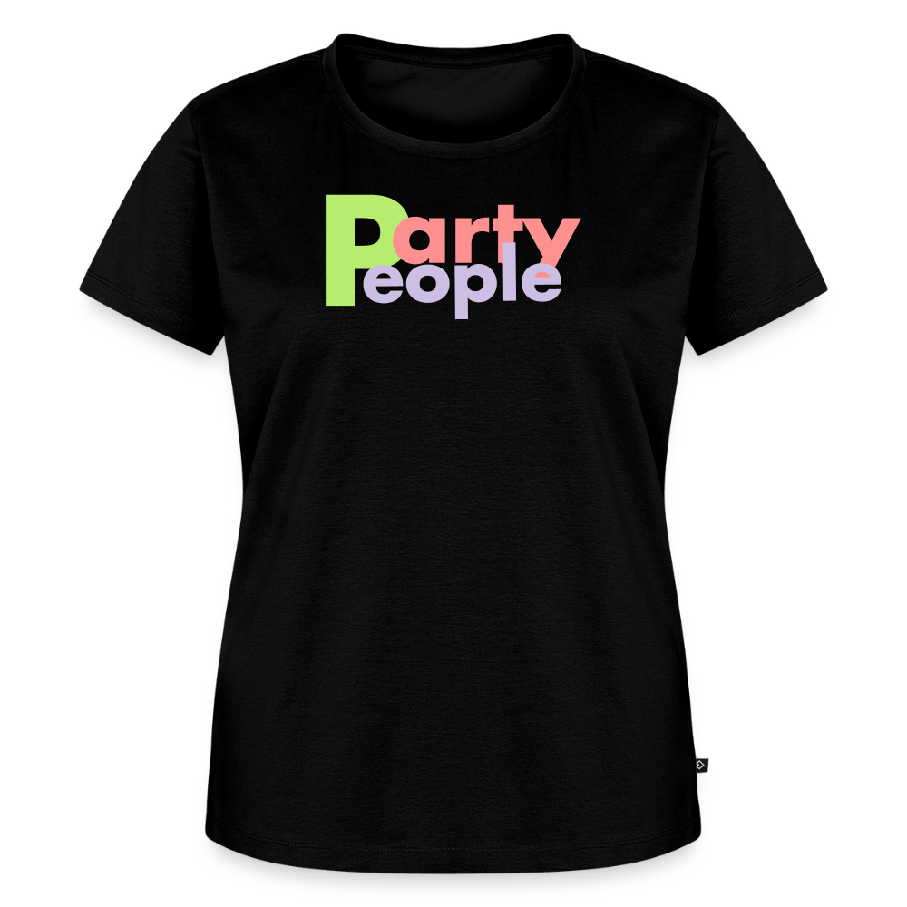 Women's Idyo T-Shirt "Party people" - black