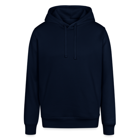Unisex Organic Idyo Hoodie "Words are only the shadows of thoughts" - navy
