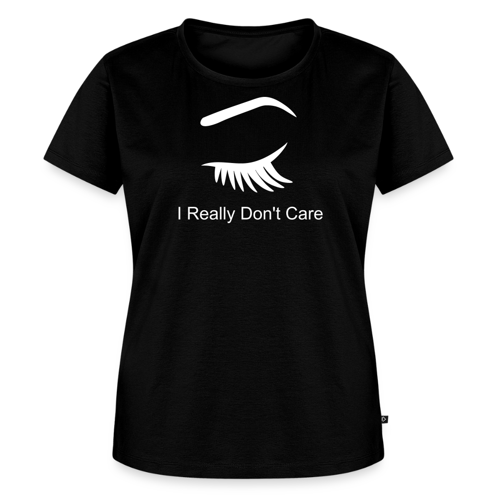 Women’s Premium Idyo T-Shirt "I really don't care" - black