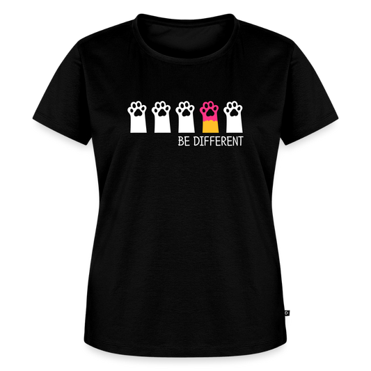 Women’s  Idyo T-Shirt "Be diffrent" - black