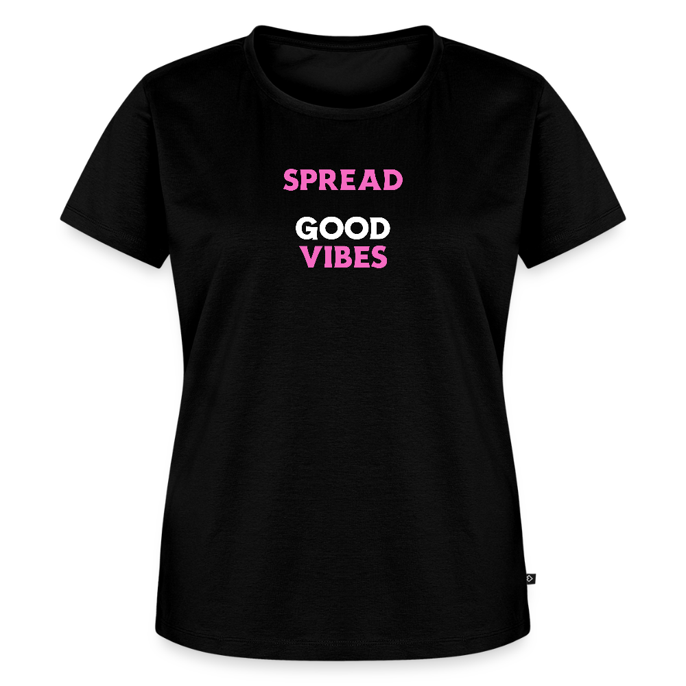 Women’s Idyo T-Shirt "Spread good vibes" - black