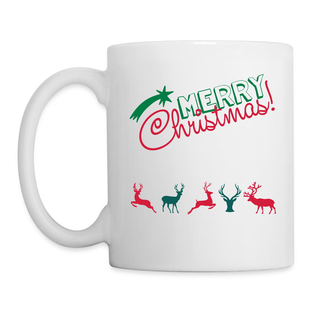 Mug "Merry Xmas & F*** Santa" - white