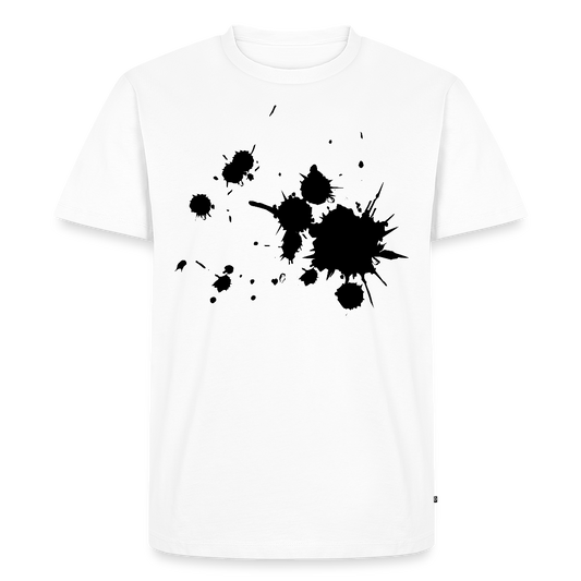 Men’s Idyo T-Shirt  "Spots (Black)" - white