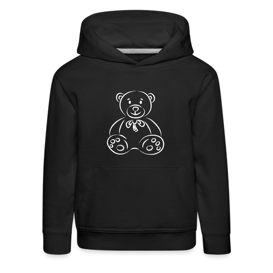 Kids' Premium Idyo Hoodie "bear" - black