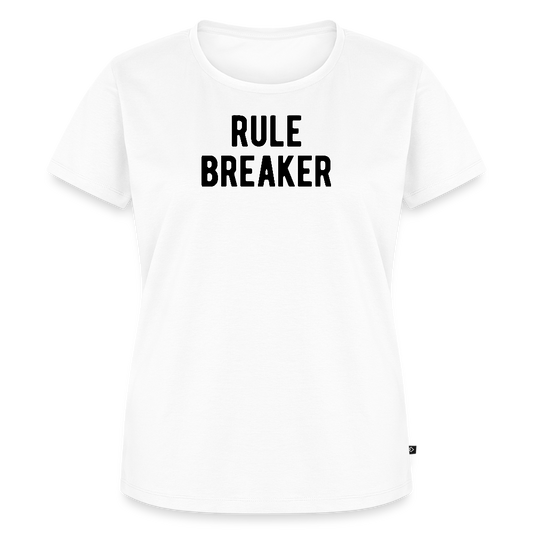 Women’s  Idyo T-Shirt "Rule breaker" - white