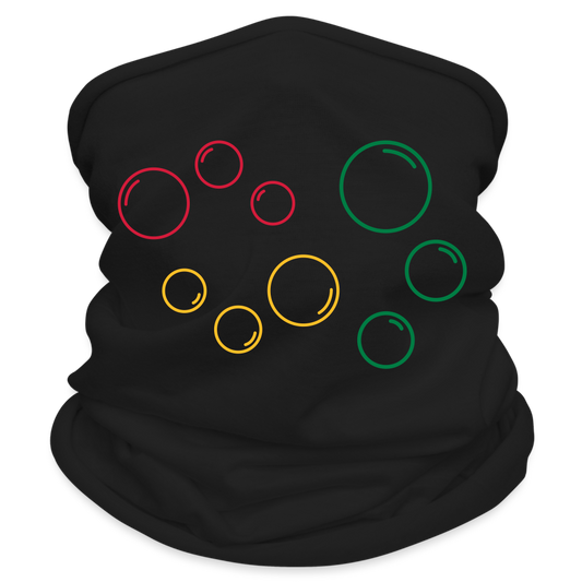 All-purpose dyo scarf "Bubbles" - black