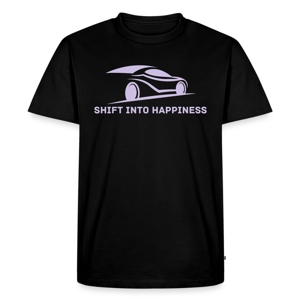 Men’s  Idyo T-Shirt "Shift into happiness" - black