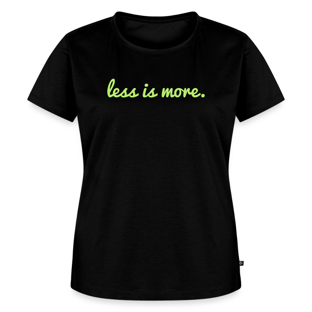 Women’s Idyo T-Shirt "Less is more" - black