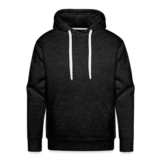 Men’s Premium Idyo Hoodie "Not lost just exploring" - charcoal grey