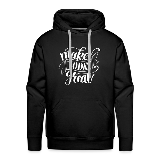 Men’s Premium Idyo Hoodie "Make today great" - black