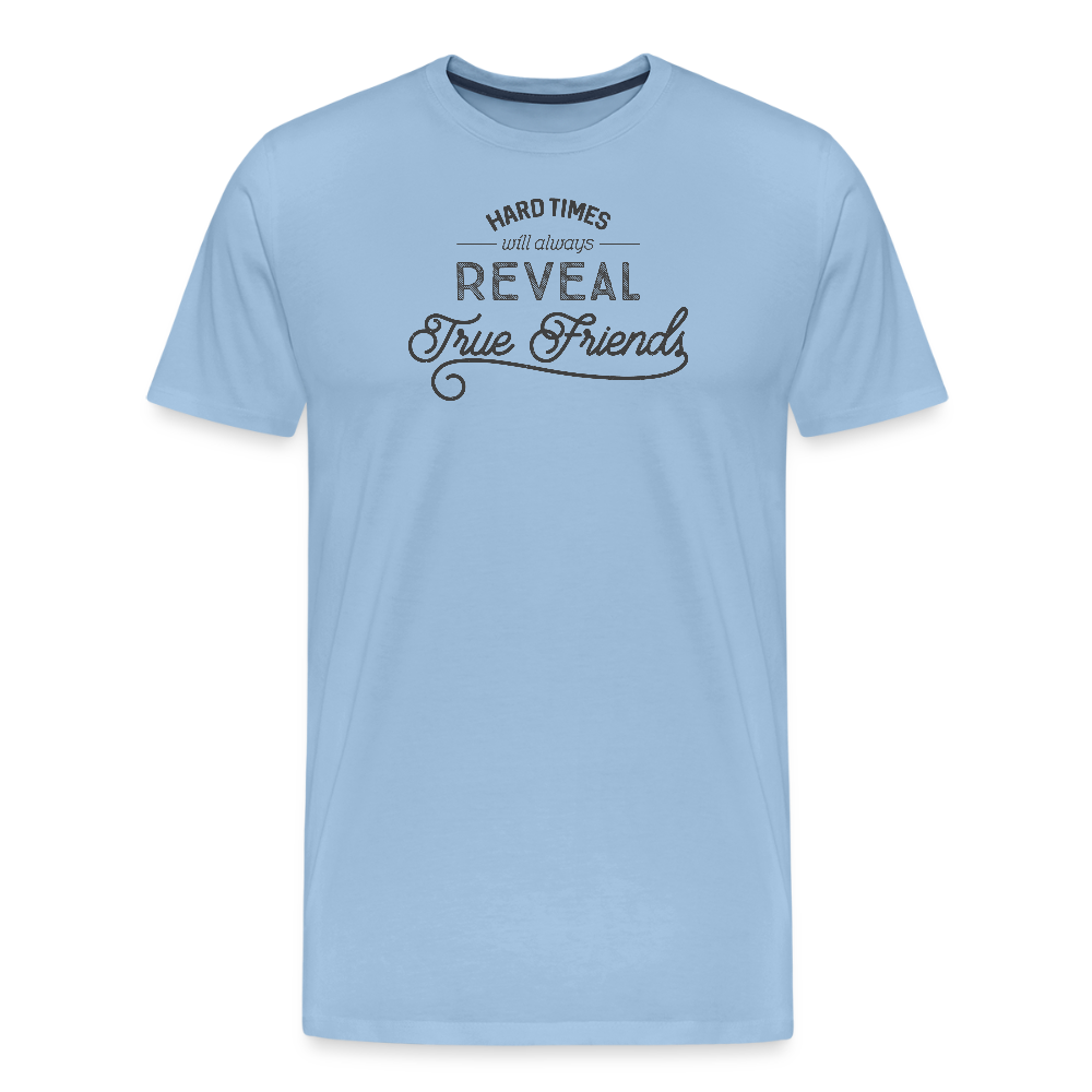 Men’s  Idyo T-Shirt "Hard times" - sky
