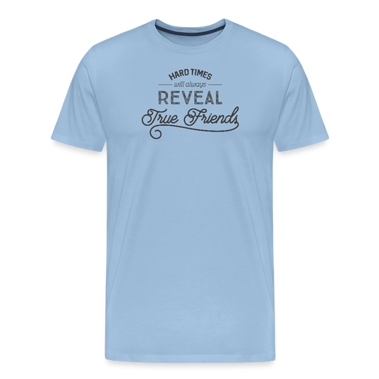 Men’s  Idyo T-Shirt "Hard times" - sky