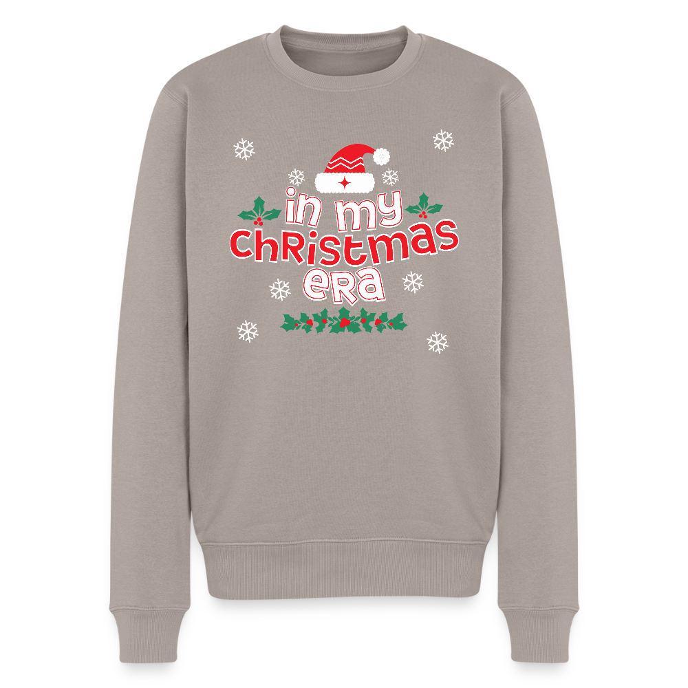 Men’s Idyo  Sweatshirt "In my christmas era" - taupe