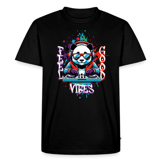 Men’s  Idyo T-Shirt "Feel good vibes" - black