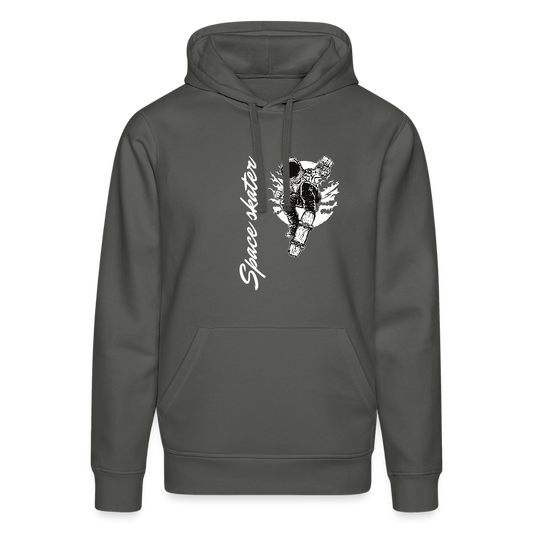 Unisex Organic Idyo Hoodie "Space skater" - anthracite