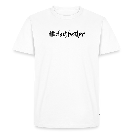 Men’s  Idyo T-Shirt "Do it better" - white
