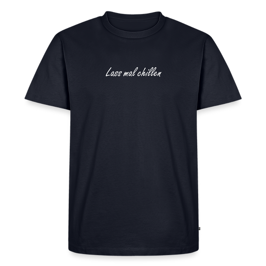 Men’s Idyo T-Shirt "Lass mal chillen" - navy