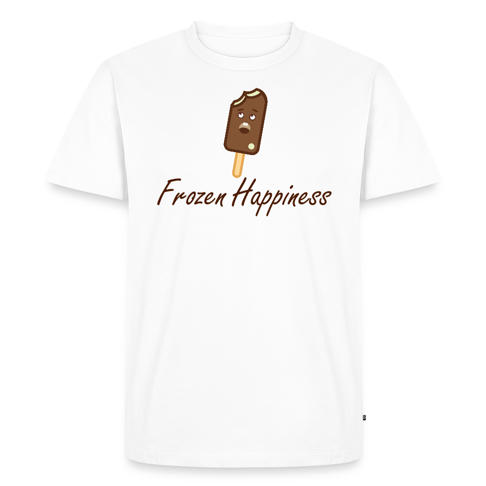 Men's Idyo T-Shirt "Frozen Happiness" - white