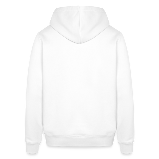 Unisex Organic Idyo Hoodie "Born wild" - white