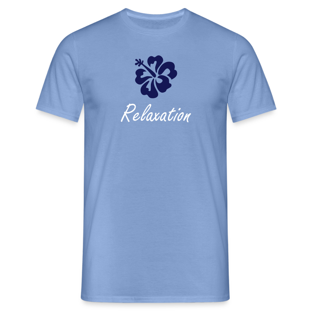 Men's Idyo T-Shirt "Relaxation" - carolina blue