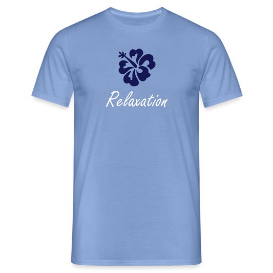 Men's Idyo T-Shirt "Relaxation" - carolina blue