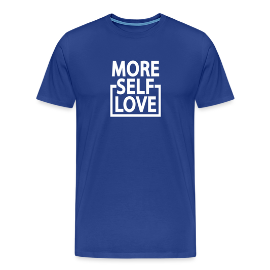 Men’s Premium T-Shirt "More self love" - royal blue