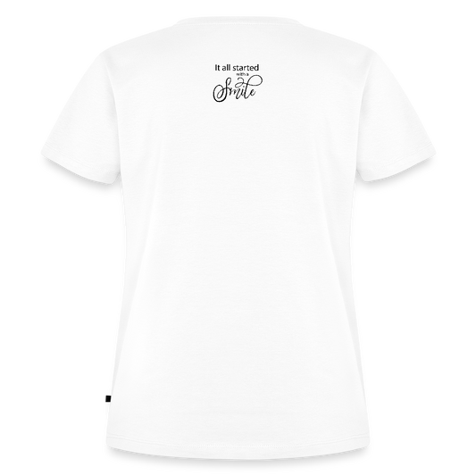Women’s Idyo T-Shirt "It all started with a smile" - white