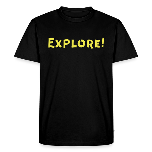Men’s  Idyo T-shirt "Explore" - black