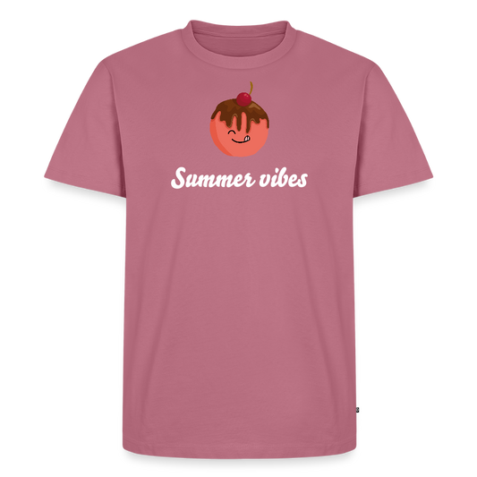 Men's Idyo T-Shirt "Summer vibes" - mauve