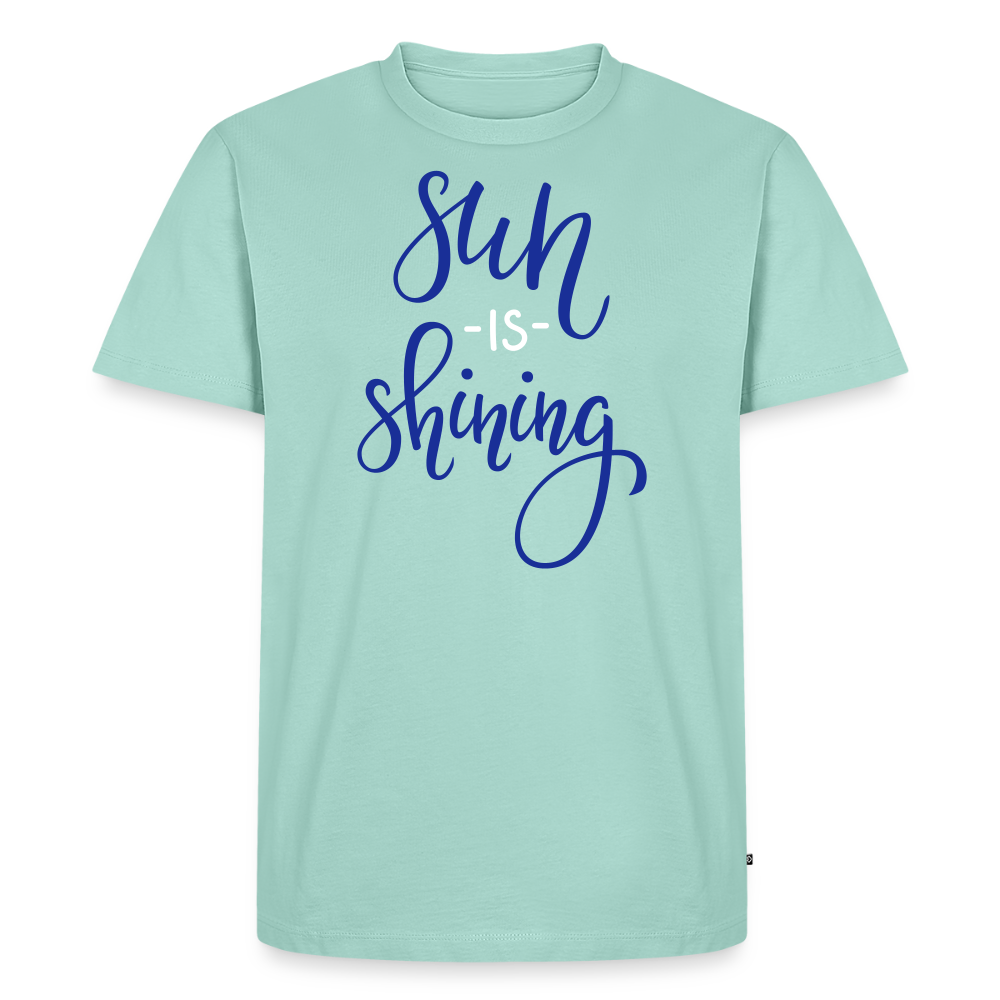Men's Idyo T-Shirt "Sun is shining" - mint 