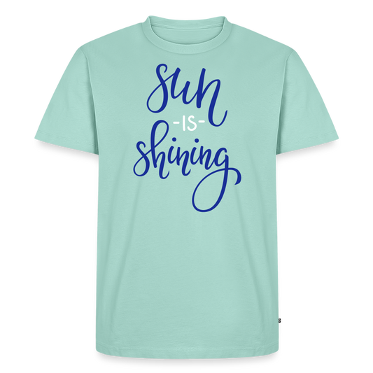 Men's Idyo T-Shirt "Sun is shining" - mint 