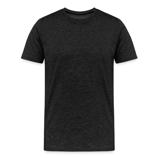 Men’s Idyo  T-Shirt "Nobody is too busy" - charcoal grey