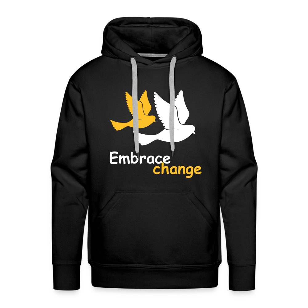 Men’s Premium Idyo Hoodie "Embrace change" - black