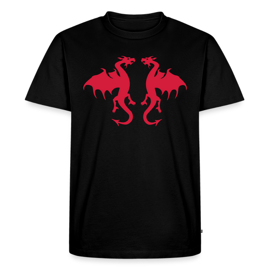 Men’s  Idyo T-Shirt "Double dragon" - black