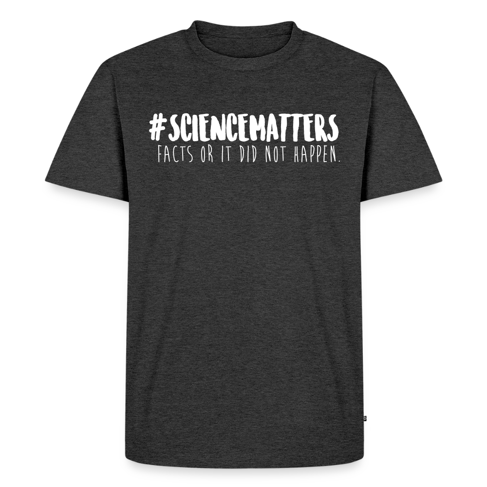 Men’s  Idyo T-Shirt "Sciencematters" - heather anthracite