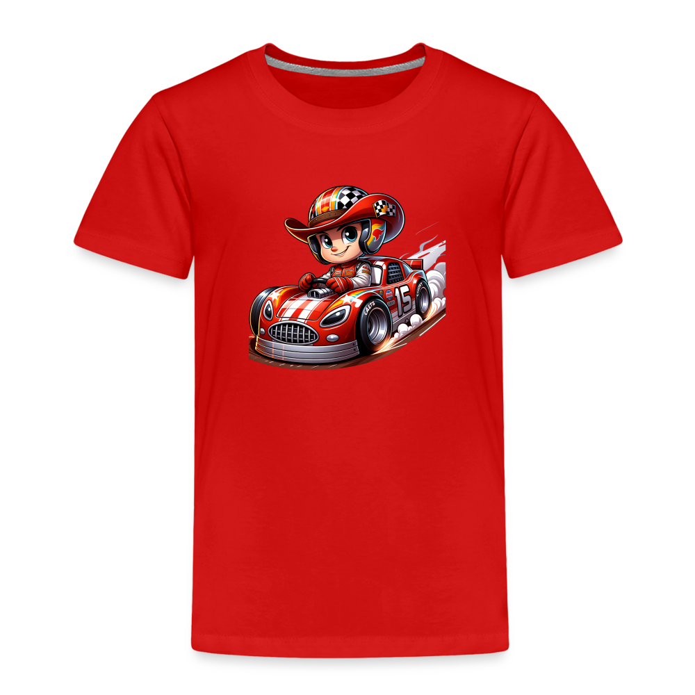 Kids' Idyo Premium T-Shirt "Kids racing" - red