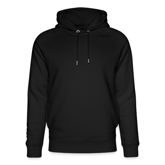 Unisex Organic Idyo Hoodie "Strong and Fearless" - black