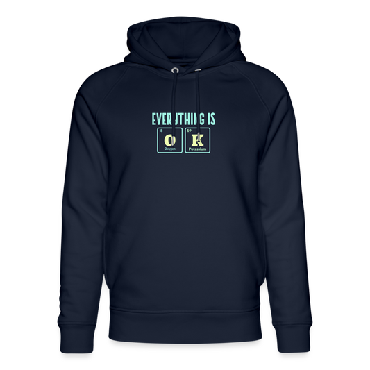 Unisex Organic Idyo Hoodie by Stanley "Everything is OK" - navy