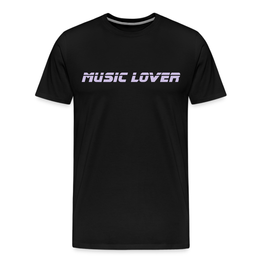 Men’s Premium Idyo T-Shirt "Music lover" - black