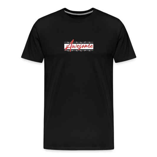 Men’s Premium Idyo T-Shirt "Awesome" - black
