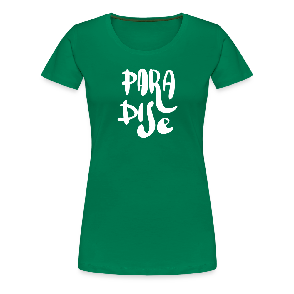 Women’s Premium Idyo T-Shirt "Paradise" - kelly green