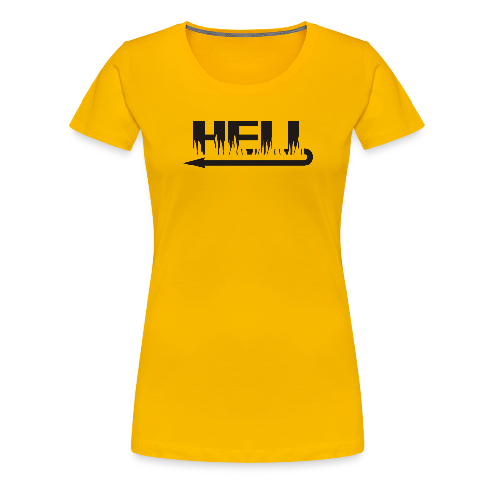 Women’s Premium Idyo T-Shirt "Hell" - sun yellow