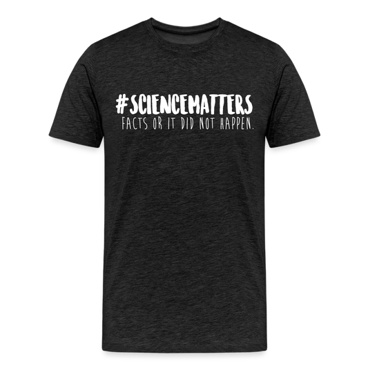 Men’s Premium Idyo T-Shirt "Sciencematters" - charcoal grey