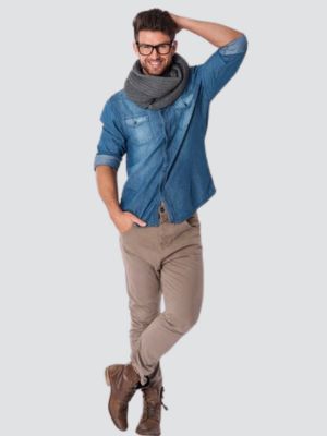 Men Heavyweight Denim Overshirt Wholesale