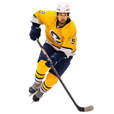 Pro Yellow Ice Hockey Jersey Sublimated