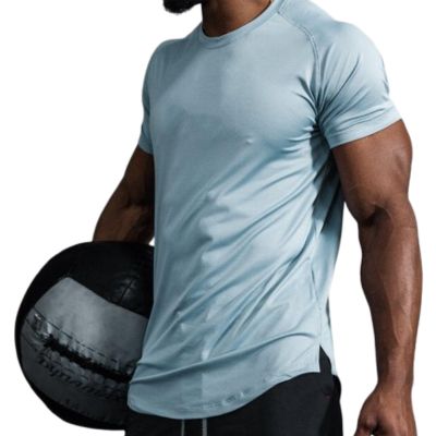 Slim Fitted Mens Workout T-Shirt Wholesale