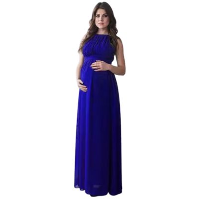 Midnight Blue Maternity Gown Wholesale
